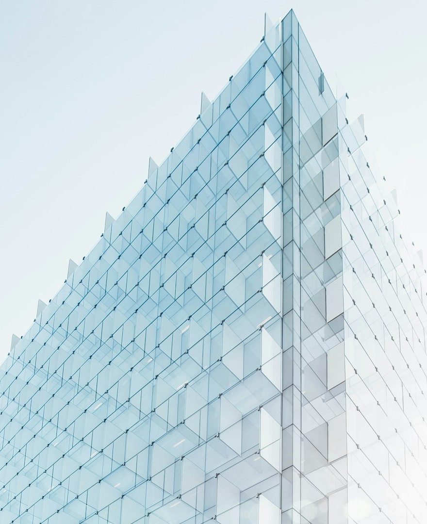 Modèle 3D d'un bâtiment avec des lots techniques.